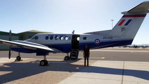 Carenado B200 King Air - RAF 45 SQN