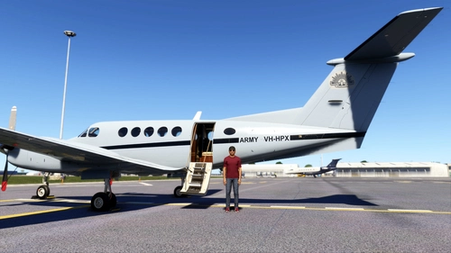 Carenado B200 King Air - Australian Army VH-HPX