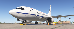 PMDG 737-700BBJ Royal Australian Air Force RAAF100 Livery thumbnail 3