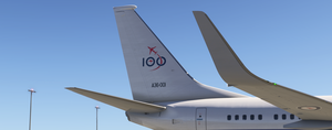 PMDG 737-700BBJ Royal Australian Air Force RAAF100 Livery thumbnail 5