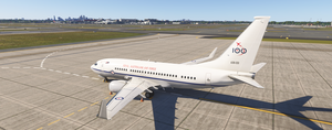 PMDG 737-700BBJ Royal Australian Air Force RAAF100 Livery thumbnail 6