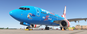 PMDG 737-700 Virgin Blue - VH-VBY thumbnail 3