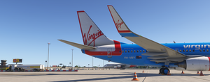 PMDG 737-700 Virgin Blue - VH-VBY thumbnail 5