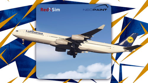 Lufthansa D-AIGS for A340-313 | 8k