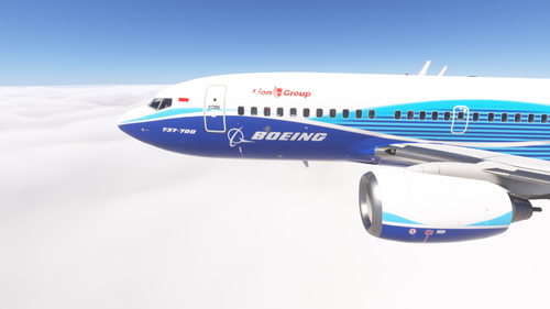 PMDG 737-700 Boeing Dreamliner House - Lion Air (PK-LFG)