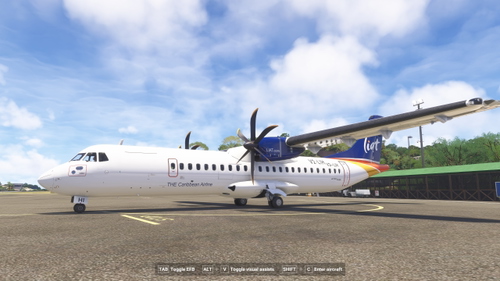 Liat ATR72 livery