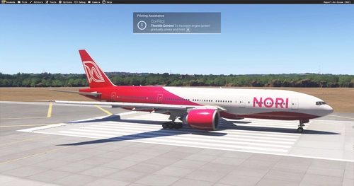 Nori Airlines B77L (B777-200 LR)