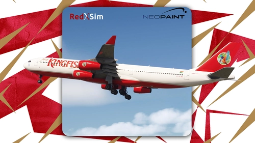 Kingfisher Air for A340-313 | 8k