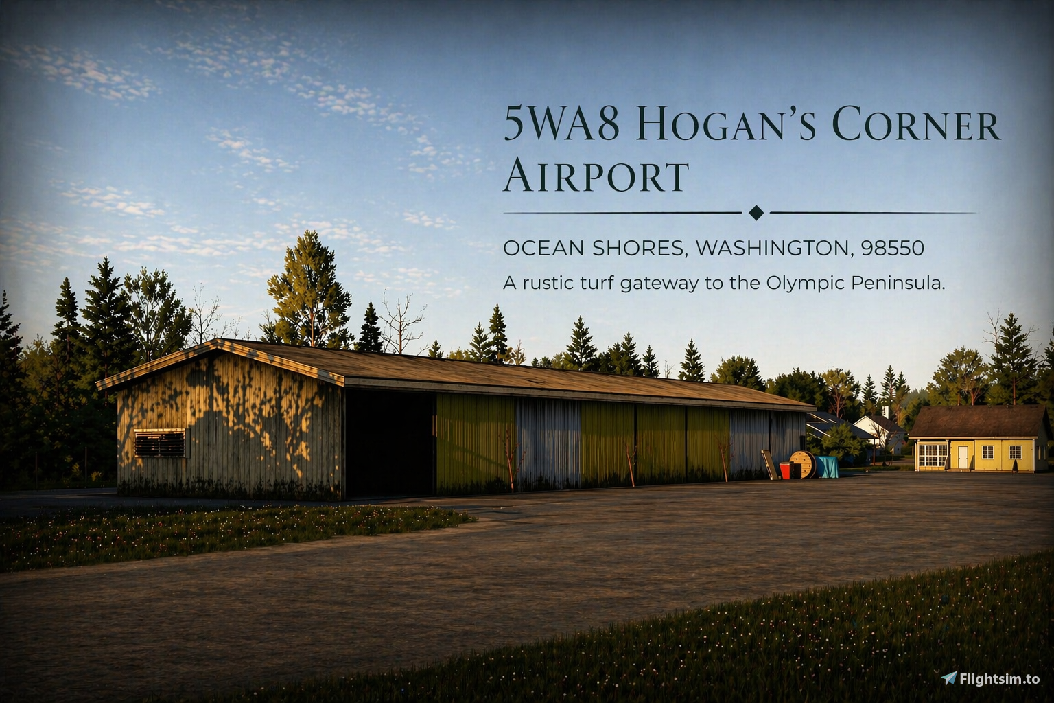 5WA8 Hogan's Corner - Airports for MSFS | Flightsim.to