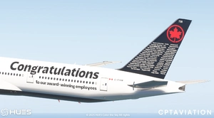 Air Canada C-FIVM Employee Award Livery 2026 W/Cabin | 4K/8K | PMDG 777-300ER thumbnail 5