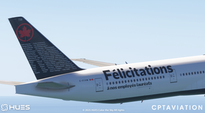 Air Canada C-FIVM Employee Award Livery 2026 W/Cabin | 4K/8K | PMDG 777-300ER thumbnail 6