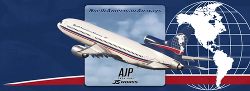 North American Airways - N500NA - Inibuilds L-1011 Tristar