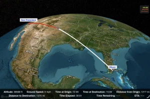 MSFS Passenger Map V2 - A flight tracking app to emulate a passenger info map on your mobile device thumbnail 11