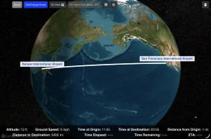 MSFS Passenger Map V2 - A flight tracking app to emulate a passenger info map on your mobile device thumbnail 21