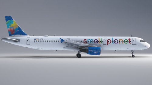 LVFR A321 (Legacy) | Small Planet Airlines Custom Livery Pack