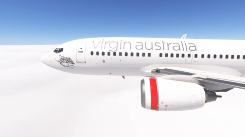 PMDG 737-700 w/ cabin Virgin Australia complete fleet