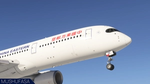 China Eastern Airlines Fleet | iniBuilds A350-900 [8K/4K] thumbnail 3