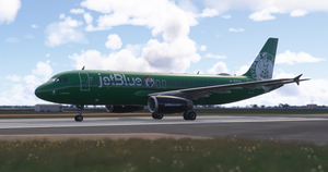 Fenix | Airbus A320 | jetBlue | N595JB 'Lucky Blue' 8K - Aircraft