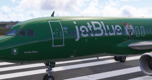 Fenix | Airbus A320 | jetBlue | N595JB 'Lucky Blue' 8K - Aircraft