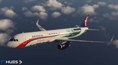 Air Macau A321 B-MBM 'Macau Welcomes You' Special Livery