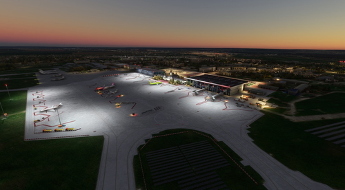 Enhancement for Kharkiv Airport (UKHH) and Kharkiv City Landmarks