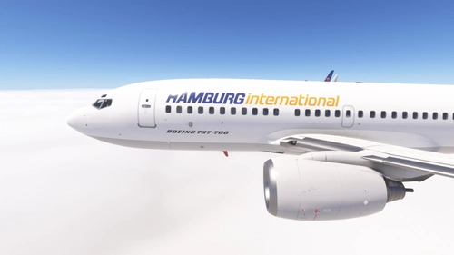 PMDG 737-700 w/ cabin Hamburg International fleet