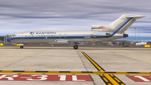 Eastern Air Lines (N8155G) Bare Aluminum | FSS 727-100