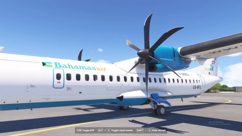 Bahamasair - ATR72-600 livery