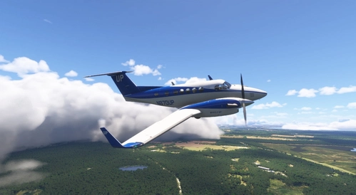Carenado King Air B200 Wheels Up N870UP