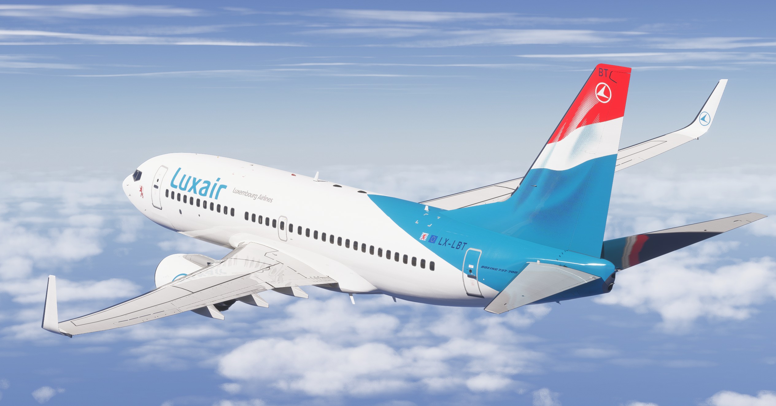 PMDG 737-700 Luxair Fleet Pack - Image 1