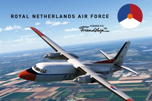 Inibuilds Fokker F27 – Royal Netherlands Air Force.