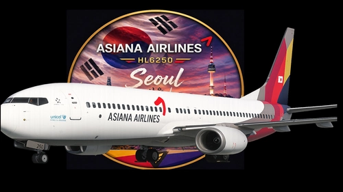 Asiana Airlines Boeing 737-900 – Fictional Livery (HL6250)