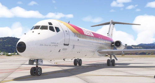 Iberia EC-BQZ "Ciudad de Sta Cruz de la Palma"