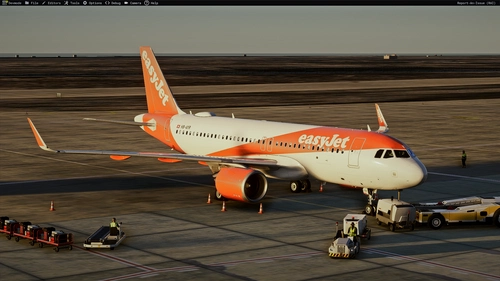 EasyJet Switzerland HB-AYR livery Inibuilds A320NEO MSFS2024 (with cabin)