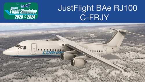 Just Flight RJ100 C-FRJY