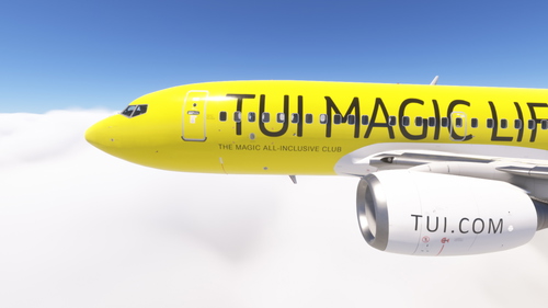 PMDG 737-700 w/ cabin TuiFly Magic Life (D-ATUG)