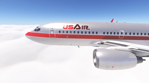 PMDG 737-700 w/ cabin USAir (N357AU)