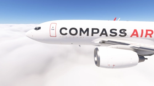 PMDG 737-700BDSF Compass Air Cargo (LZ-CXA)