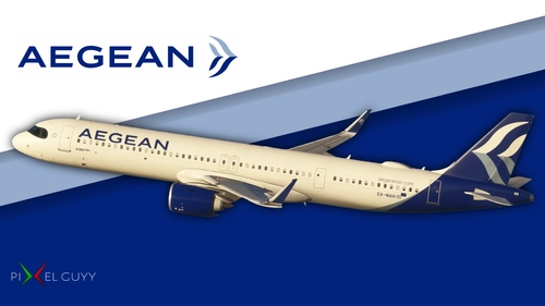SX-NAH | iniBuilds A321neo | Aegean | MSFS 2024 | 8K