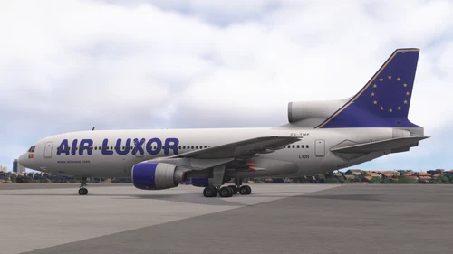 iniBuilds L-1011 Air Luxor (+Luzair hybrid scheme) CS-TMP