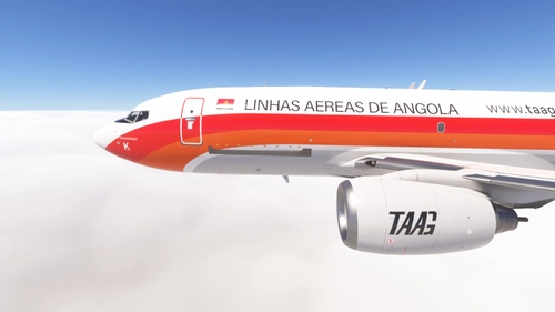 PMDG 737-700BDSF TAAG Angola Airlines (D2-TBK)