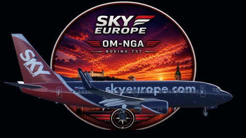 SkyEurope Boeing 737-700 – OM-NGA