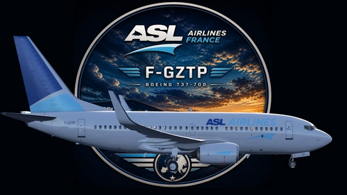 ASL France Boeing 737-700 – F-GZTP