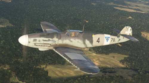 Messerschmitt Bf 109G-6/Trop   "70-4"   70 Sq, 23o Gruppo, 3o Stormo.