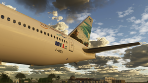 Modèle Boeing 777-300ER Air Austral F-OREU – Échelle 1:400 – Pré-monté En Métal – Collection 16 Ans+