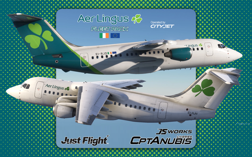 Aer Lingus RJ Full Fleet Pack | MSFS 2024 | JF RJ Professional