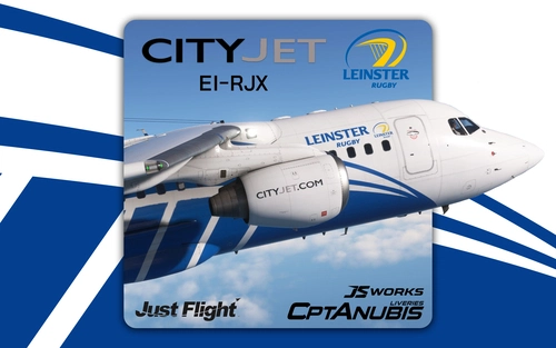 CityJet Leinster EI-RJX | MSFS 2024 | JustFlight RJ Professional