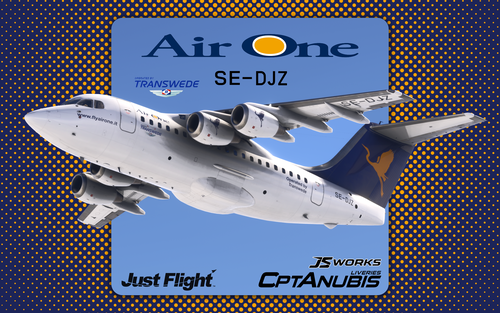 AirOne SE-DJZ RJ70 | MSFS 2024 | JustFlight RJ Professional