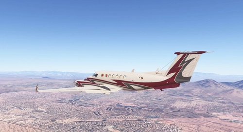 KingAir 350i DEW24 zigzag24