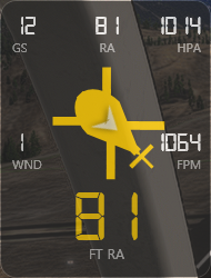 Landing Guide - It helps you achieve a smooth touchdown and provides your Landing Rate. thumbnail 7